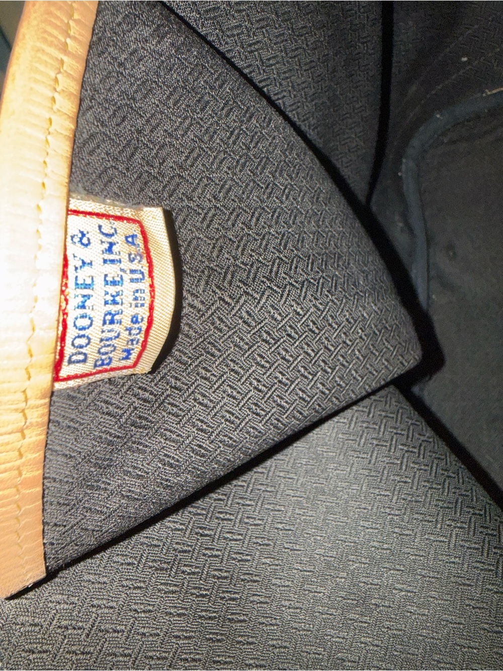 Dooney & Bourne Vintage Weekender Cabriolet Canvas & Leather [SEE CONDITION] - Picture 10 of 15